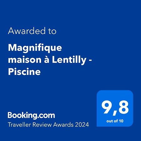 Magnifique Maison A Lentilly - Piscine 外观 照片