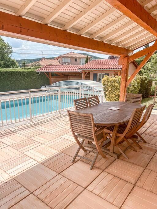 Magnifique Maison A Lentilly - Piscine 外观 照片