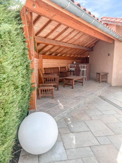 Magnifique Maison A Lentilly - Piscine 外观 照片